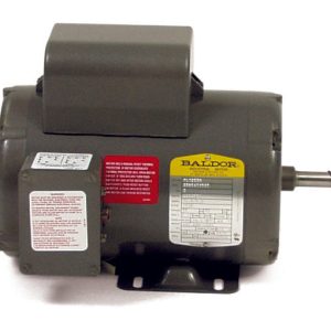 C Face ODP Motor, 4HP 208/230V 1-Phase 1725 RPM 182CZ Frame