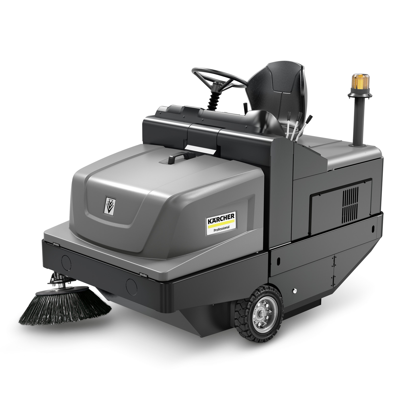 Vacuum sweeper KM 105/180 R Bp + Wet
