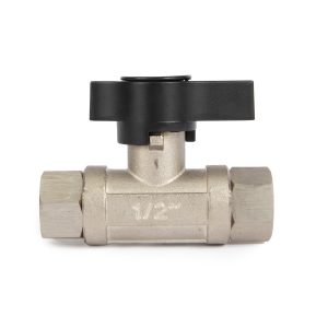 1/2" Ball Valve For Pressure Washers - Nickel Plated