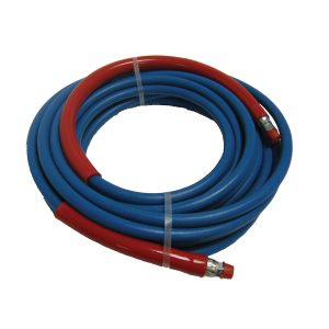 A+ 2 Wire Non-Marking Pressure Washer Hose - Blue, 3/8" ID